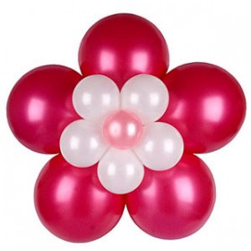 Фигура из шаров цветок-декор фото 1
