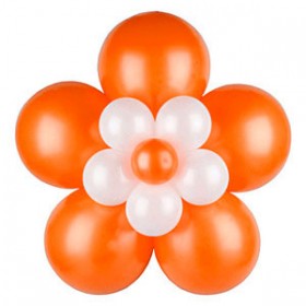 Фигура из шаров цветок-декор фото 8