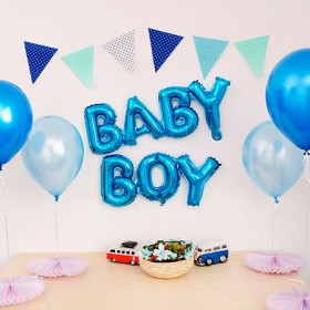  Фольгированный шар для выписки из роддома "Baby Boy" фото 1