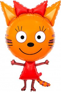 Фольгированный шар Фигура "Карамелька" Три Кота
