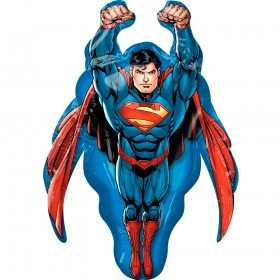 Фольгированный шар Супермен летящий