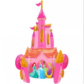 Ходячий шар замок с принцессами фото 2