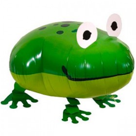 Ходячий шар Лягушка зеленая фото