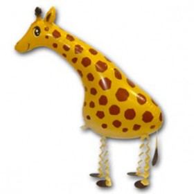 Ходячий шар Жираф желтый