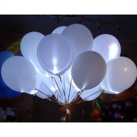 Светящиеся шары круглые белые фото 1